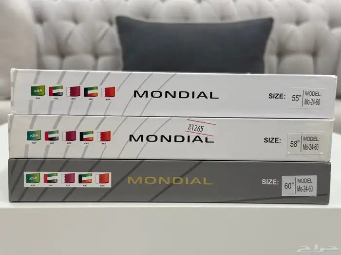 اشمغة رجالية انجليزي MONDIAL عرض خاص 5