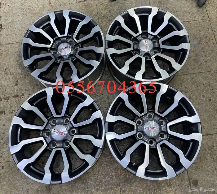 جنوط جمس سيرا AT4 مقاس 18 اصلي وكالة موديل 2024 9