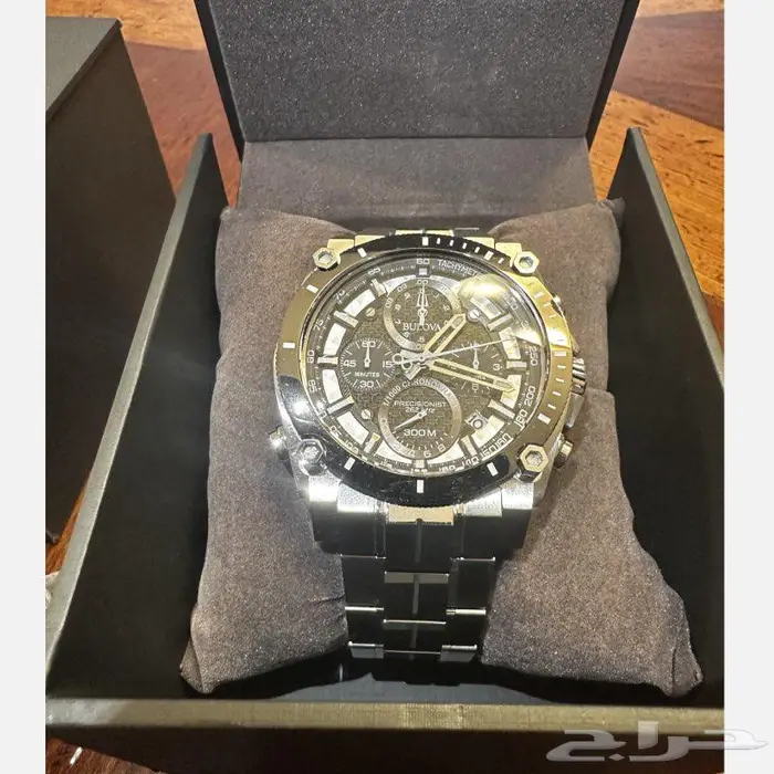 ساعة بلوفا BULOVA جديدة يتوفر ساعتين موديل 98B405 5