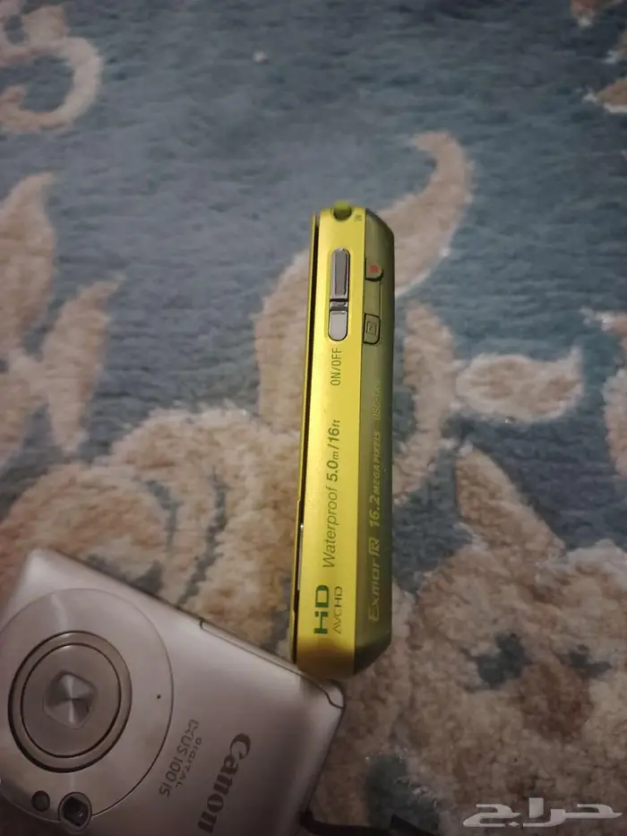 كاميرا سوني ضد الماء وكاميرا كانون ديجيتال 7