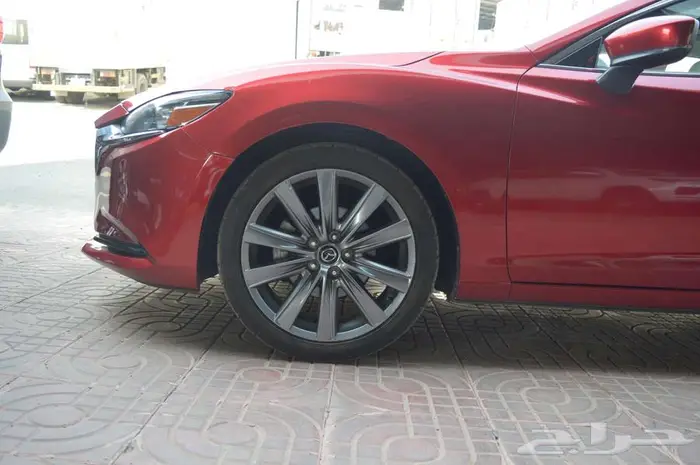 مازدا 6 موديل 2021 فتحة سقف بطاقة جمركية 40