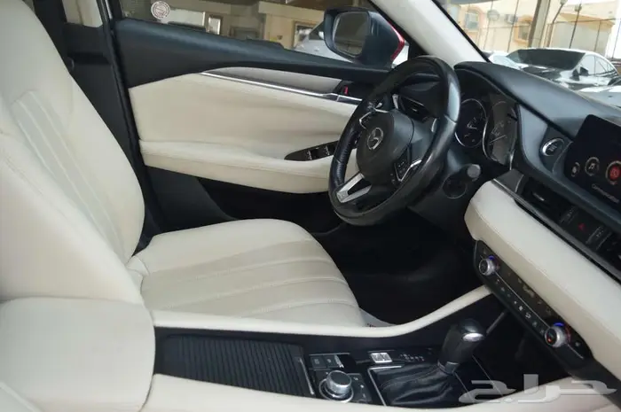 مازدا 6 موديل 2021 فتحة سقف بطاقة جمركية 34