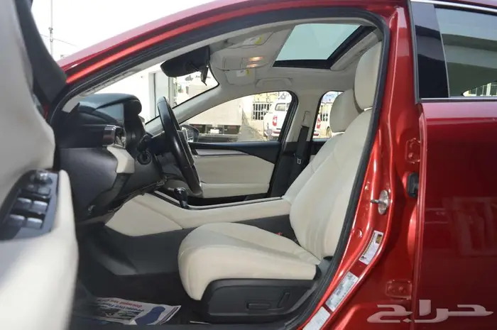 مازدا 6 موديل 2021 فتحة سقف بطاقة جمركية 25