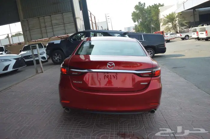 مازدا 6 موديل 2021 فتحة سقف بطاقة جمركية 1