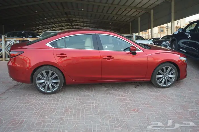 مازدا 6 موديل 2021 فتحة سقف بطاقة جمركية 9