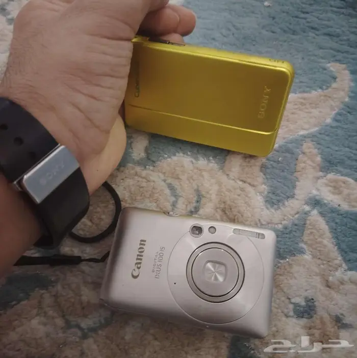 كاميرا سوني ضد الماء وكاميرا كانون ديجيتال 0