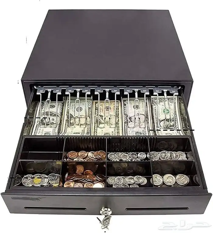 Cash Drawer 5 Notes and 8 Coins 0