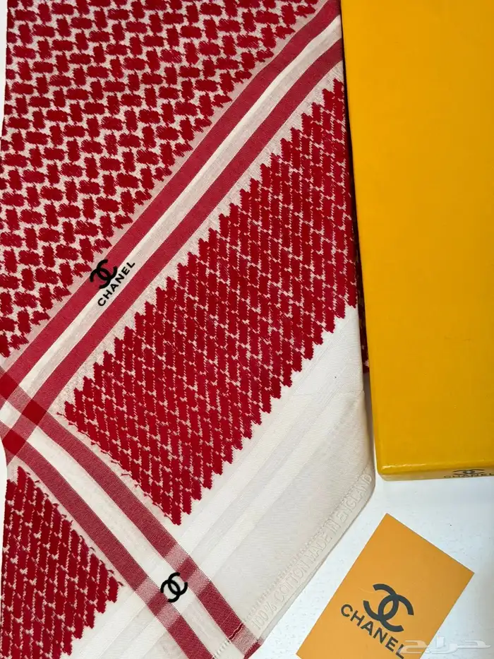 شماغ كارتير ومونت بلانك وديور دم الغزال 10