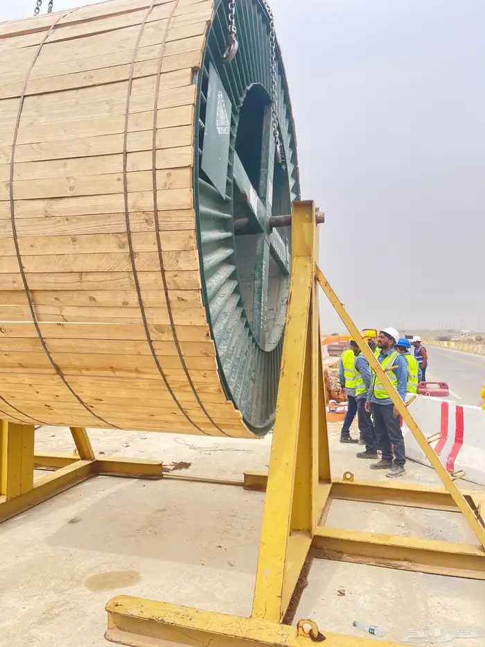 مقاول سحب كابلات HV CABLE 132 kv 2
