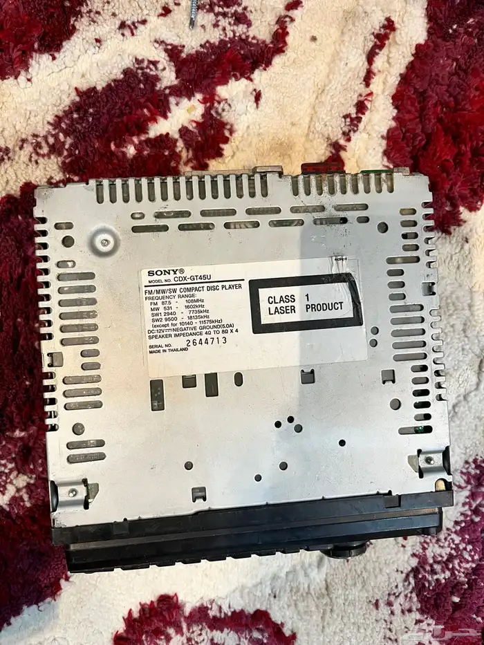 مسجل سوني سيدي شغال نظيف 0