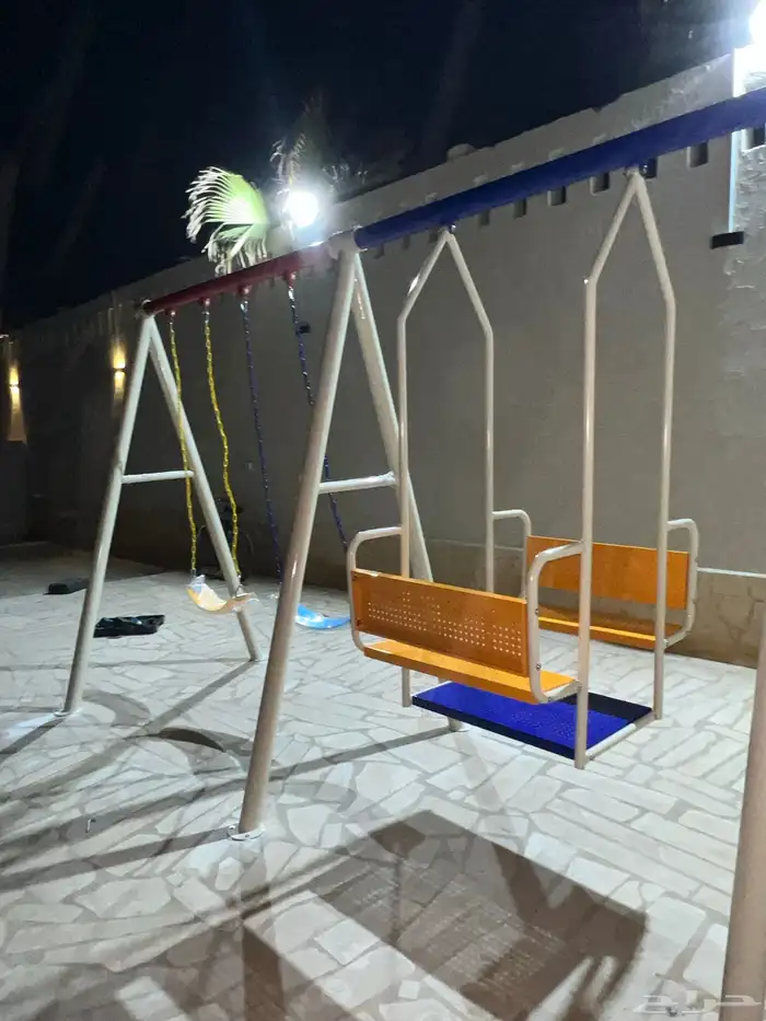 مرجيحة عائلية خارجية للأطفال والعائلةألعاب للحدائق خارجية 4