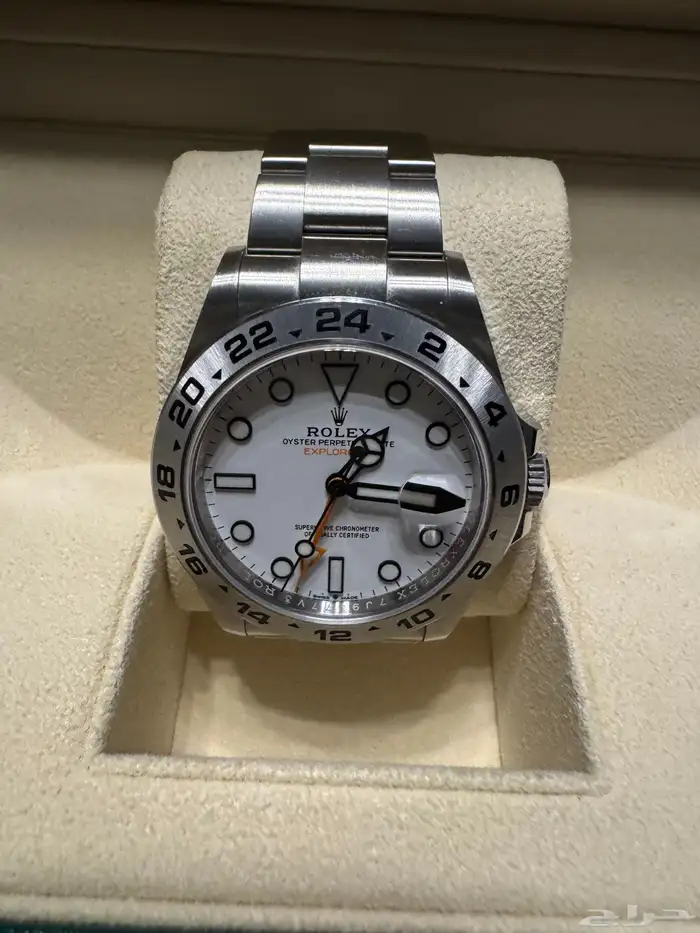 ساعة رولكس إكسبلورر القطب الشمالي Rolex Explorer II 3