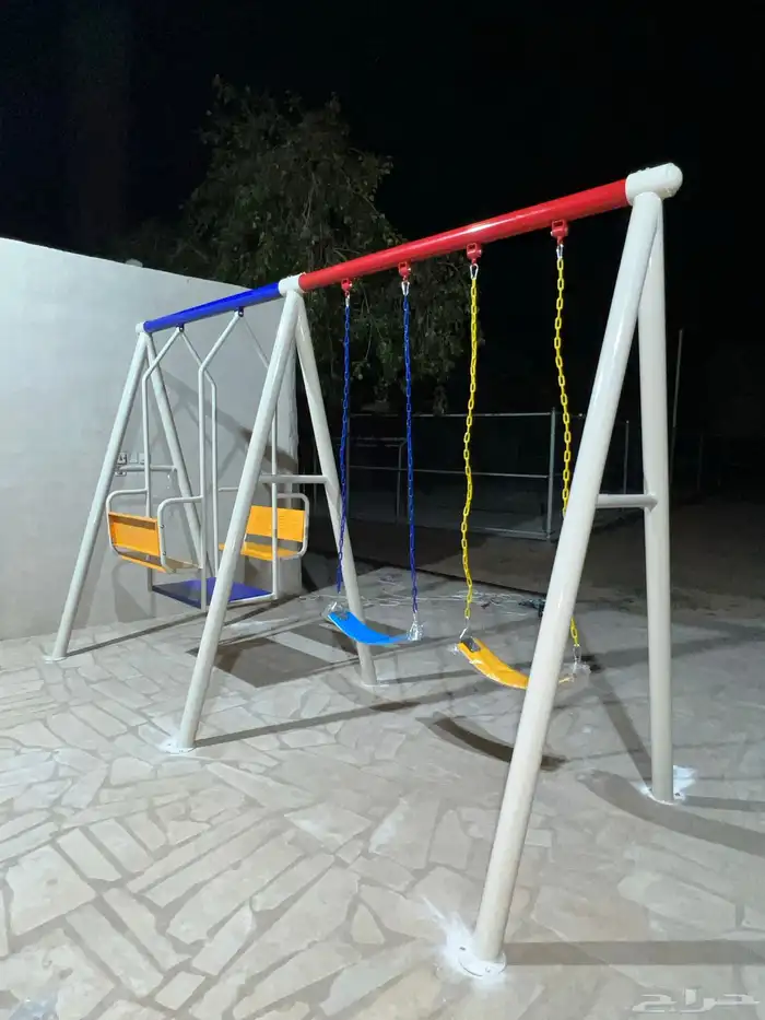 مرجيحة عائلية خارجية للأطفال والعائلةألعاب للحدائق خارجية 0