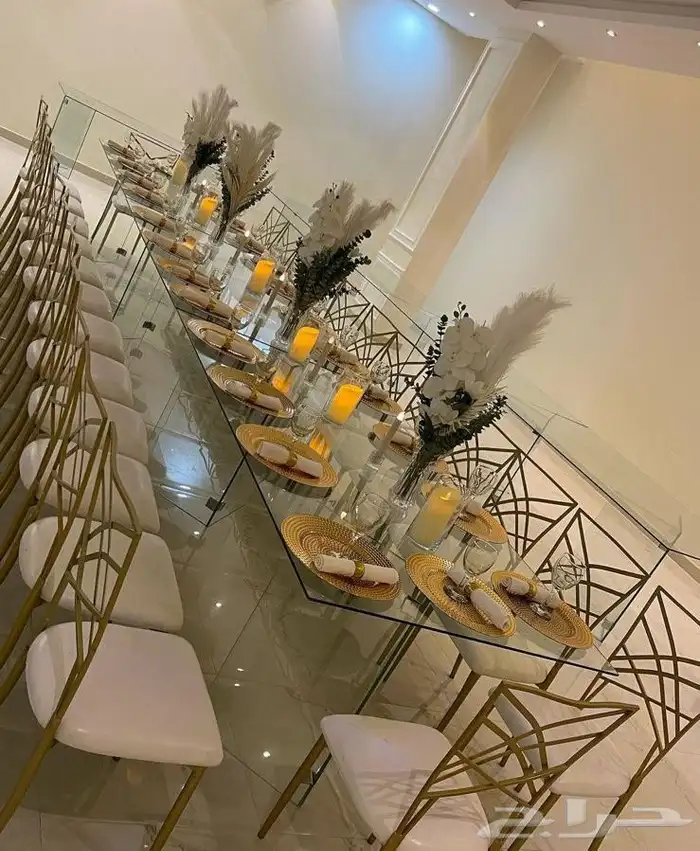 تاجير طاولات طعام وكراسي 1