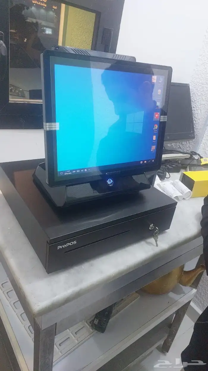 كاشير لمس مع برنامج مبيعات معتمد من الزكاة والربط مع  الزكاة 3