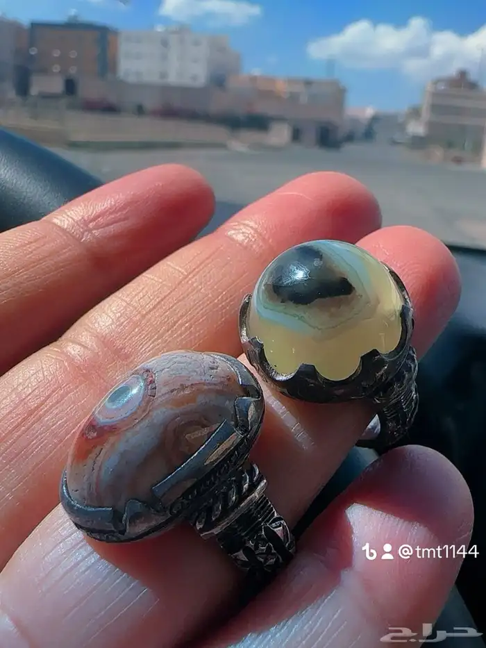 خواتم عقيق يمنيه 5