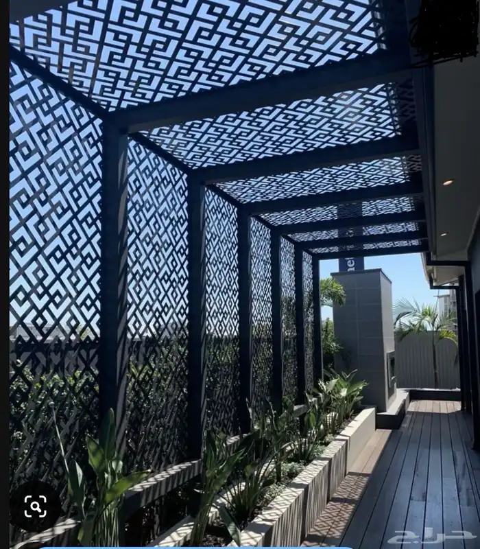 ساتر شرايح ساتر ليزر سواتر حديد سواتر لكسان مظلات بنل 19