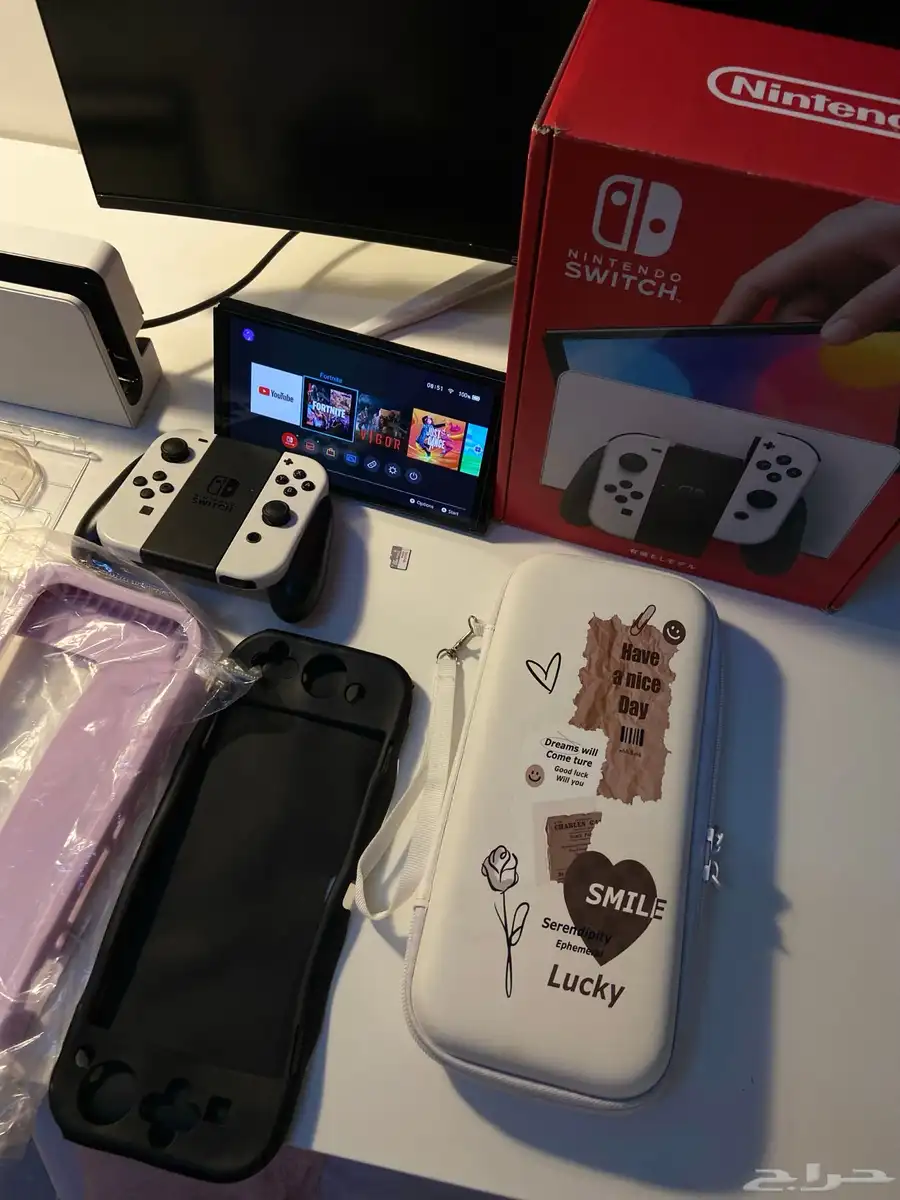 نينتندو سويتش مهكر معدل مع ذاكره 256GB على السوم 2