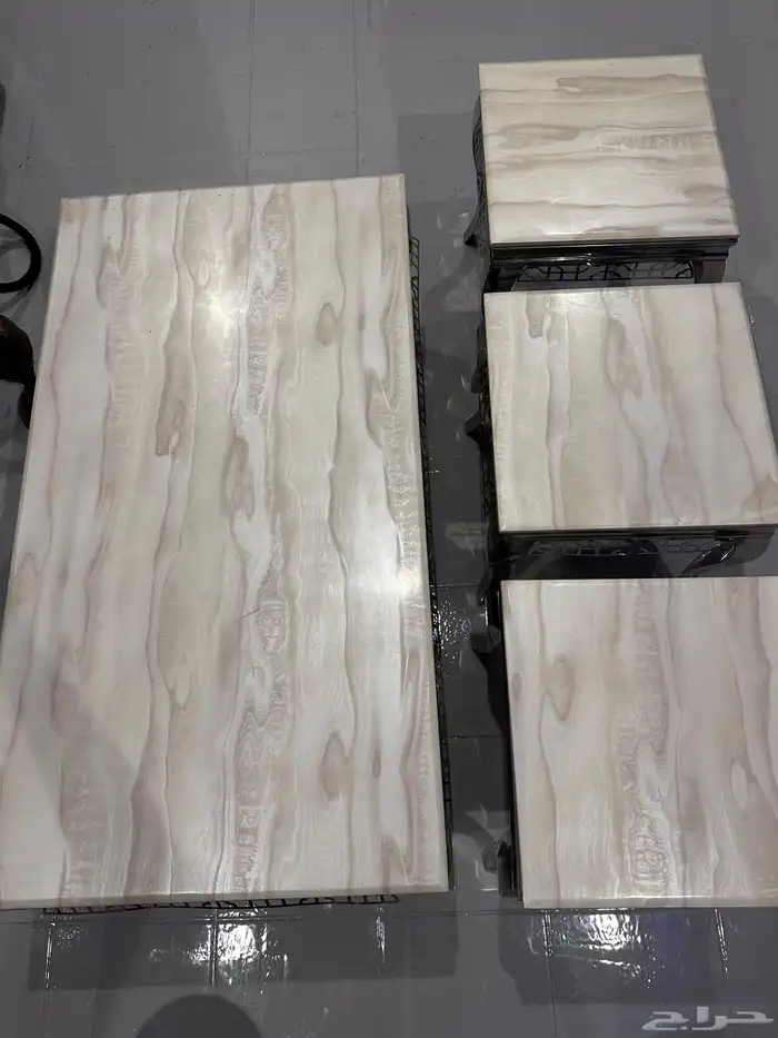 طقم طاولة رخام للبيع - الطائف 0