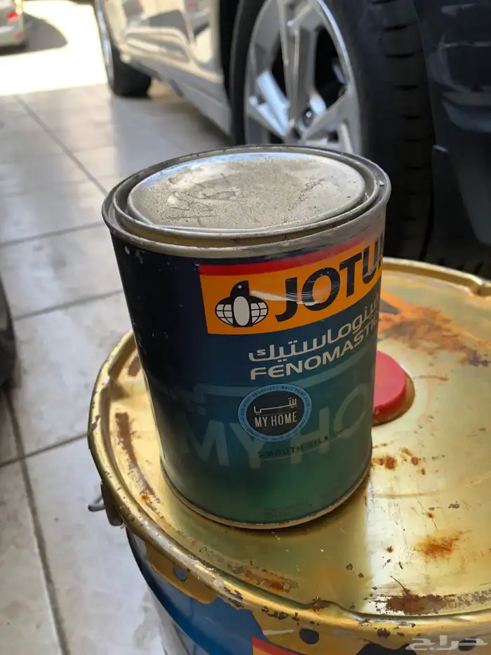 سطل بويا جوتن اخضر 1