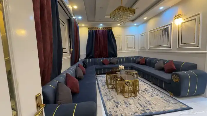 للبيع كنب اخو جديد وستارة 2