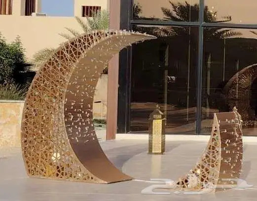 زينه رمضان هلال رمضان تركيب وتاجير جميع المجسمات 26