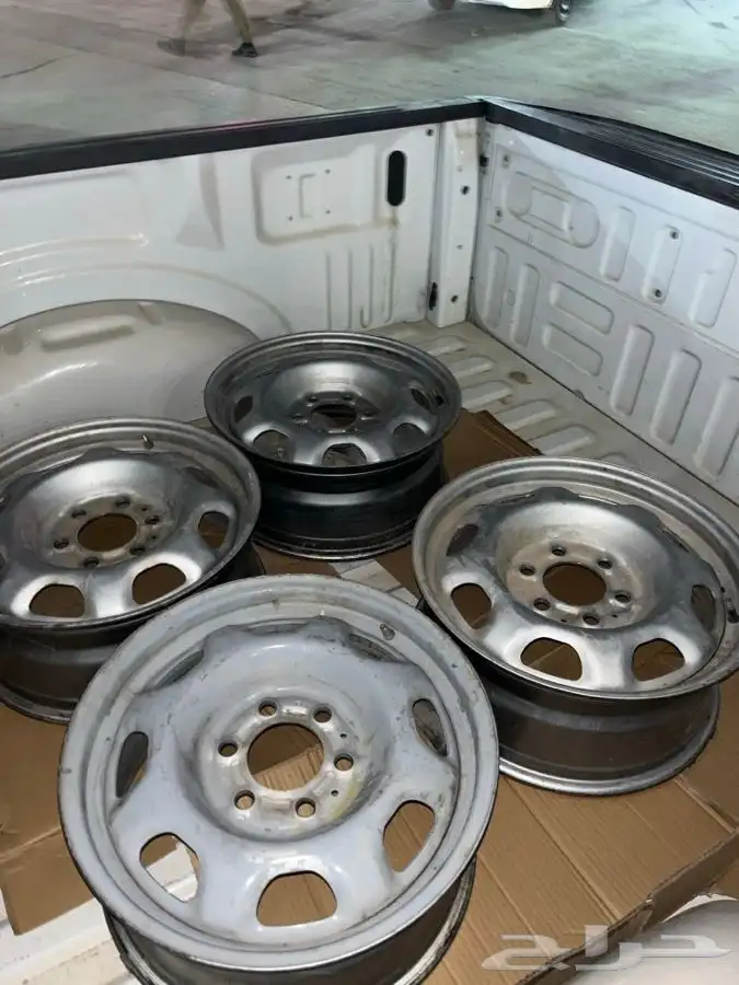 جنوط f150 حديد اصلية تركب على الاكسبدشن والf150 0
