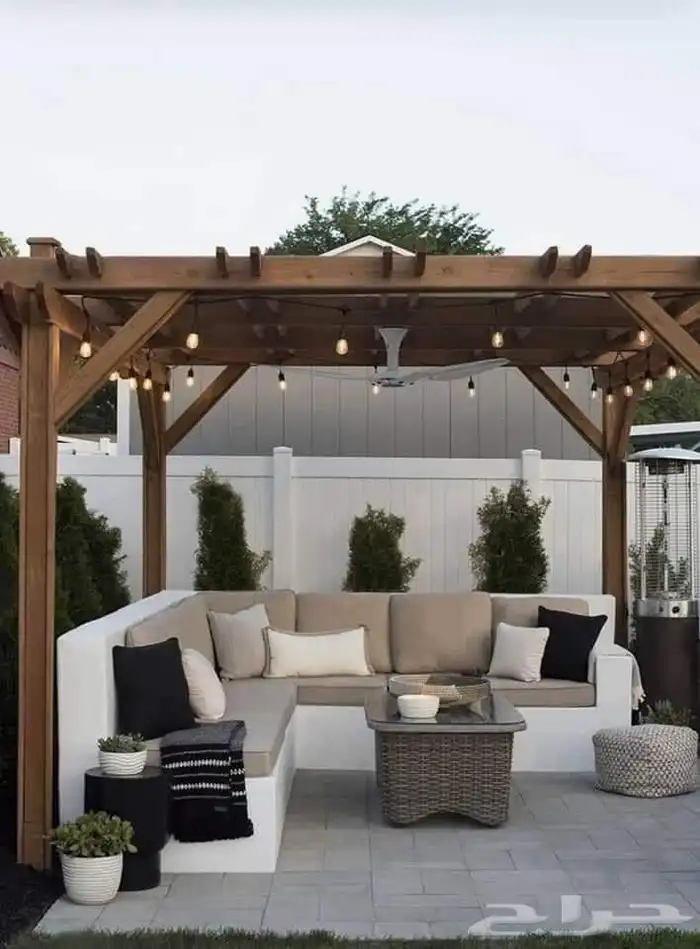 ديكورات بانوهات حدائق سكلو فوم. بديل رخام بديل خشب تصميم 7