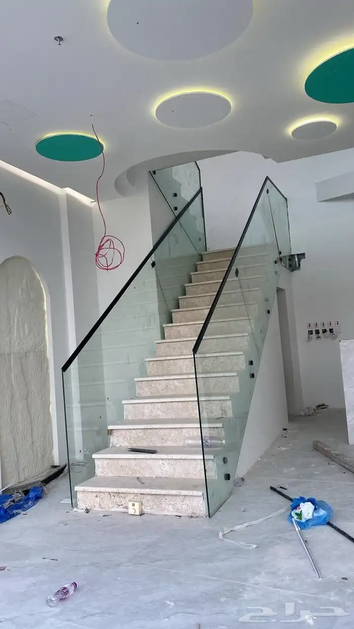 زجاج دربزين امريكي دبل ضمان 15 عام من 10