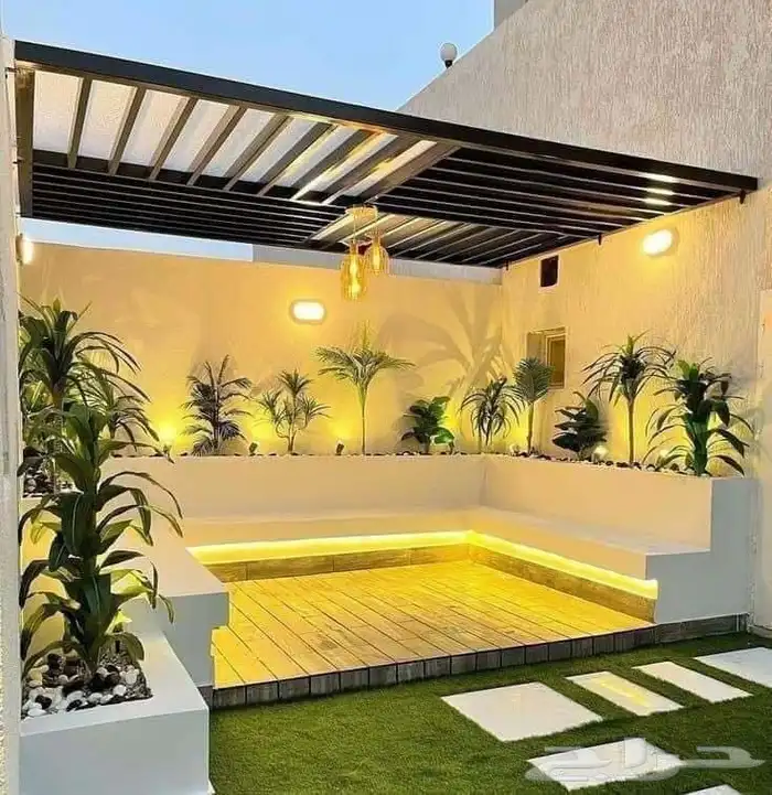ديكورات بانوهات حدائق سكلو فوم. بديل رخام بديل خشب تصميم 9