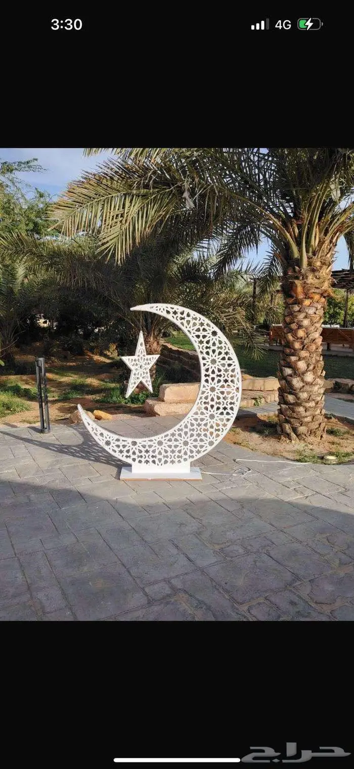 زينه رمضان هلال رمضان تركيب وتاجير جميع المجسمات 43