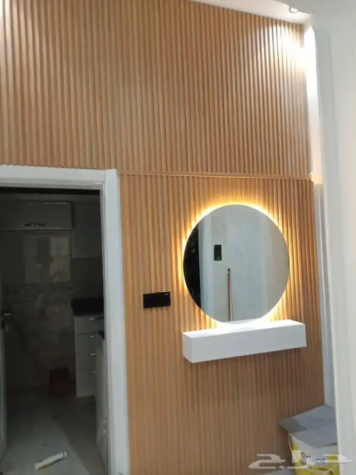 ديكورات بانوهات حدائق سكلو فوم. بديل رخام بديل خشب تصميم 12
