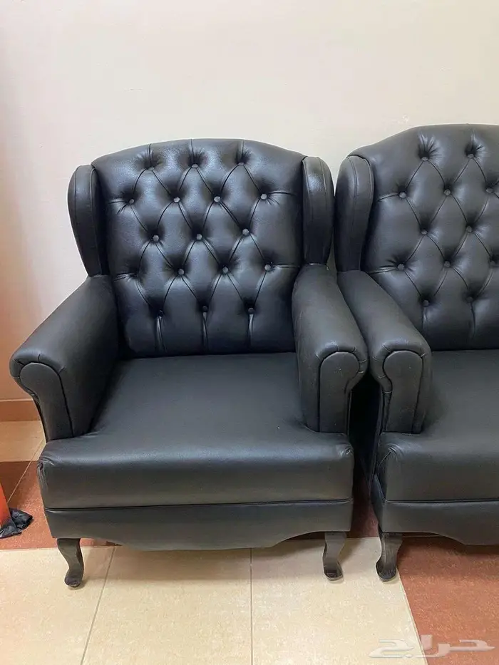 طقم كنب جلد مكتبية للبيع - خيارات متنوعة تناسب المكاتب 5
