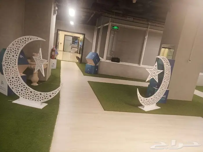 زينه رمضان هلال رمضان تركيب وتاجير جميع المجسمات 21