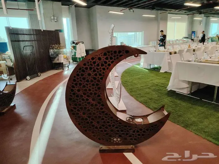 زينه رمضان هلال رمضان تركيب وتاجير جميع المجسمات 11
