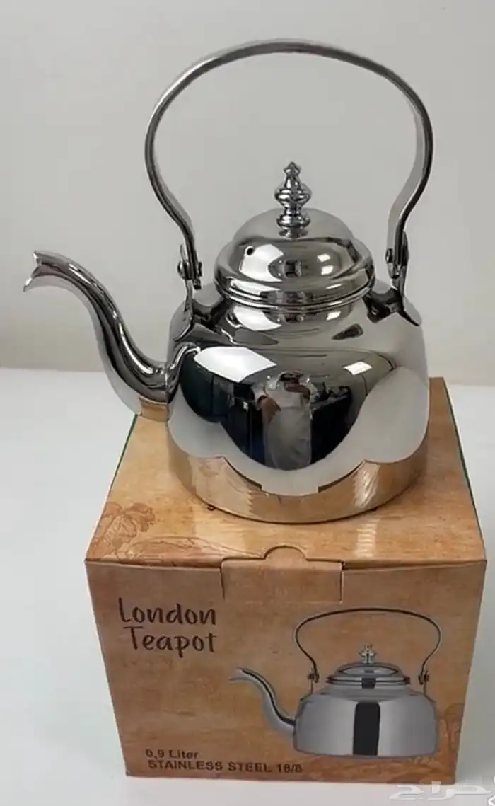 ابريق KOSH KULT London ستانلس ستيل 8 18 0.9 لتر 2