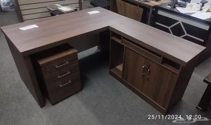 مكاتب دولاب خشب دولاب حديد كرأسي جلد. 16