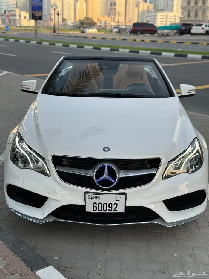 مرسيدس E400 كوبيه أبيض 2016 كت AMG 6