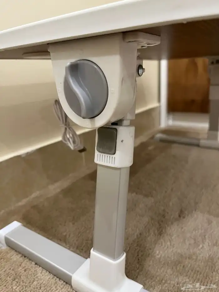 طاوله محموله طاولة متعدده الوظائف بيضاء 6