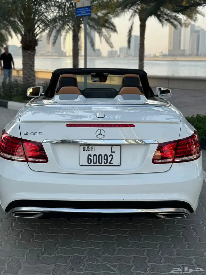 مرسيدس E400 كوبيه أبيض 2016 كت AMG 7