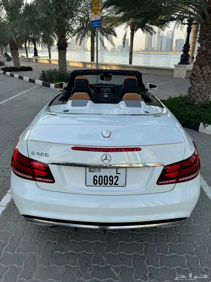 مرسيدس E400 كوبيه أبيض 2016 كت AMG 10