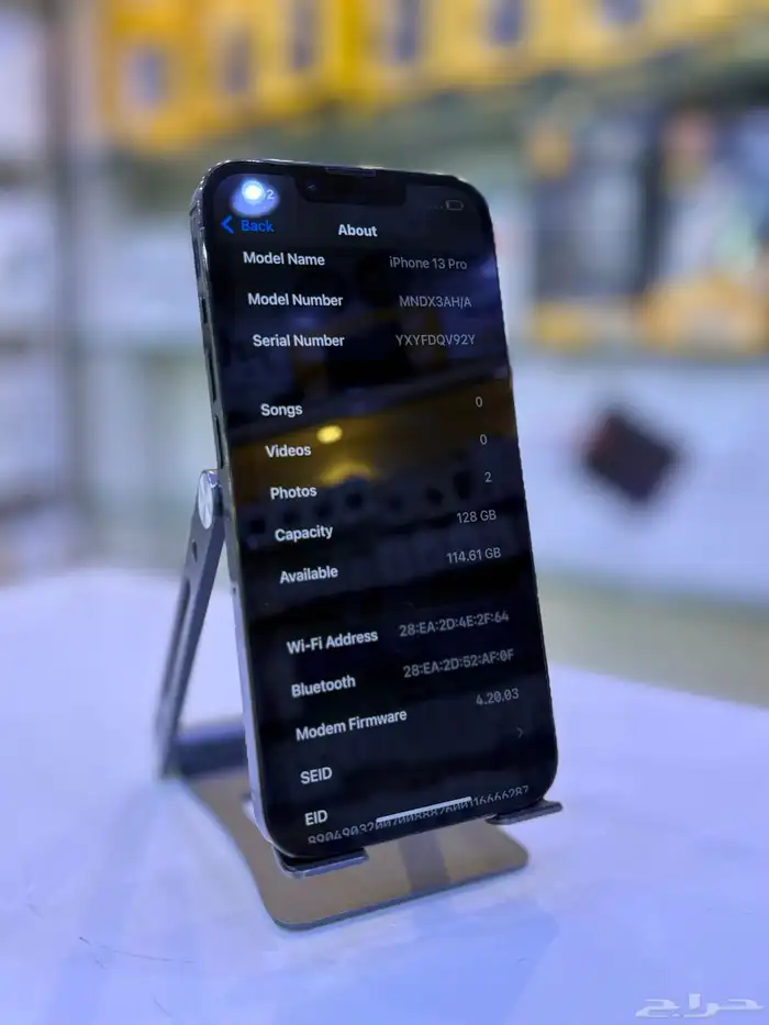 - للبيع ايفون 13 برو 128 قيقا بطاريه 76 ( تم البيع ) 2