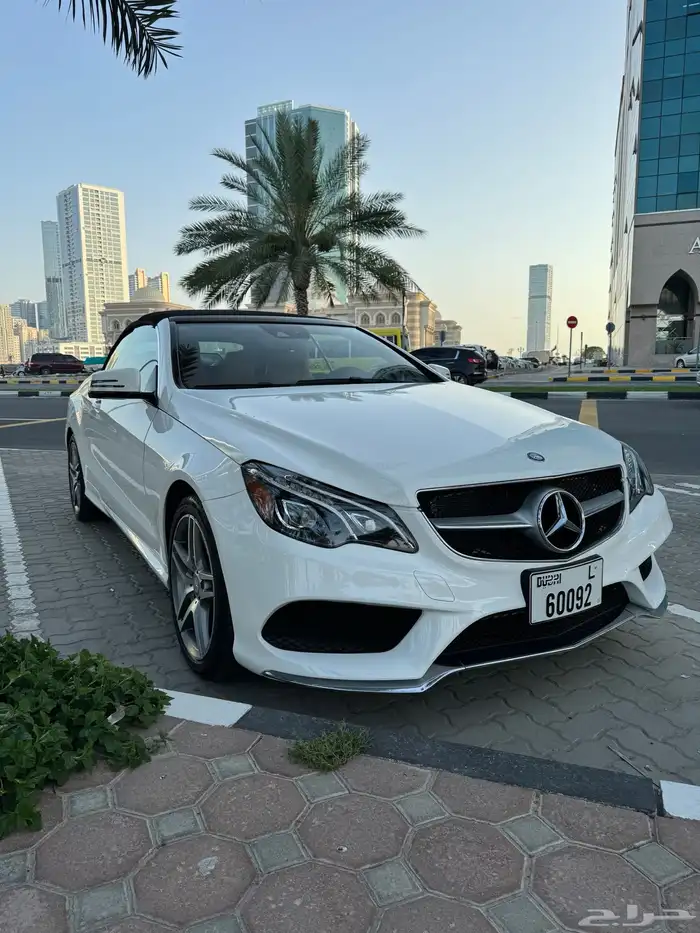 مرسيدس E400 كوبيه أبيض 2016 كت AMG 21