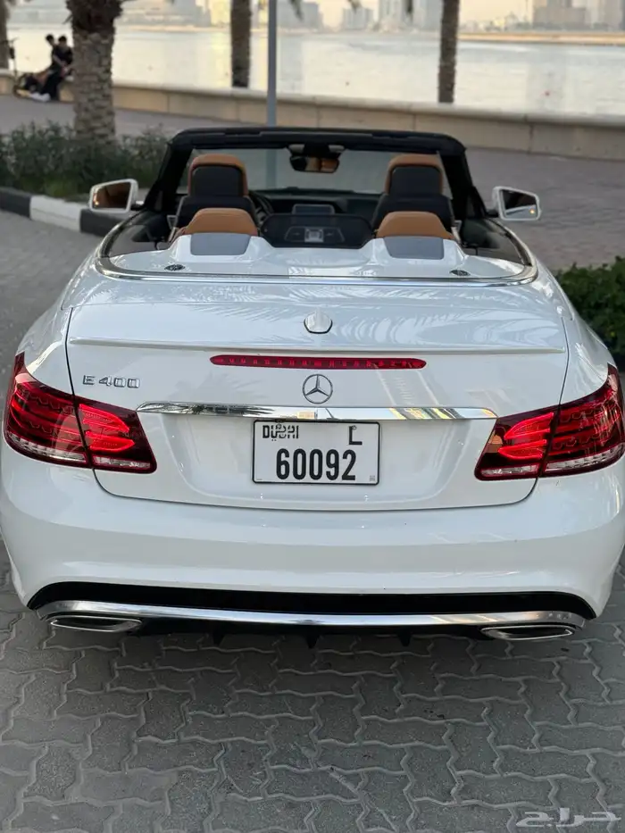 مرسيدس E400 كوبيه أبيض 2016 كت AMG 2