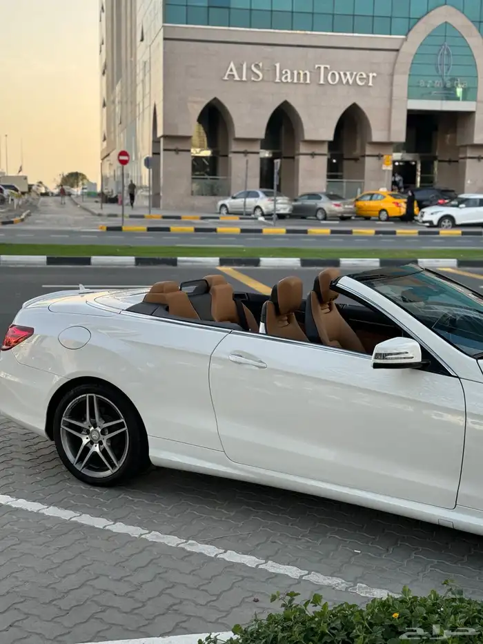 مرسيدس E400 كوبيه أبيض 2016 كت AMG 22