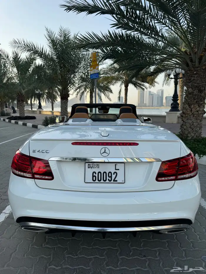 مرسيدس E400 كوبيه أبيض 2016 كت AMG 8