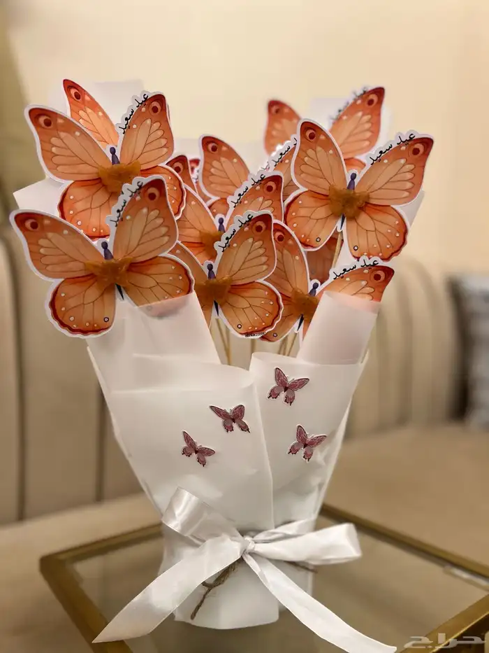 فراشة مستكة معطرة بروائح جميلة 1