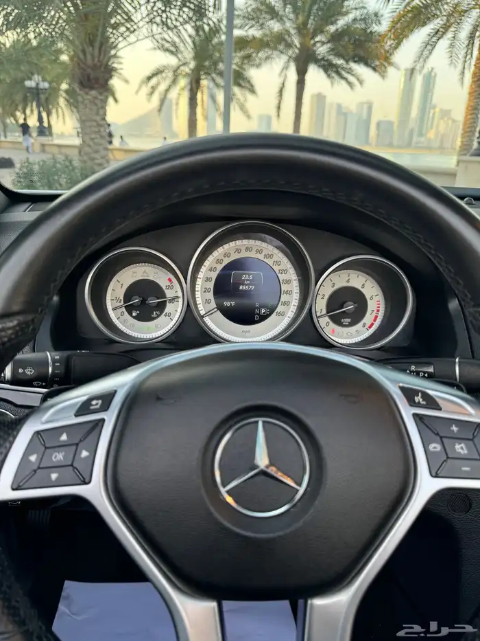 مرسيدس E400 كوبيه أبيض 2016 كت AMG 26
