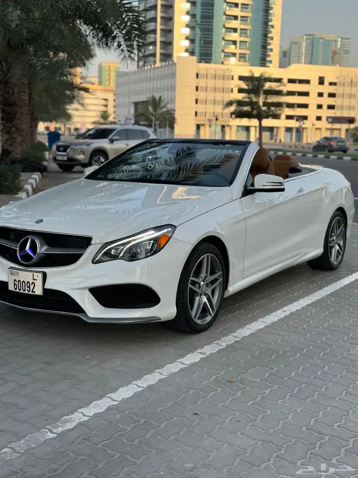 مرسيدس E400 كوبيه أبيض 2016 كت AMG 4