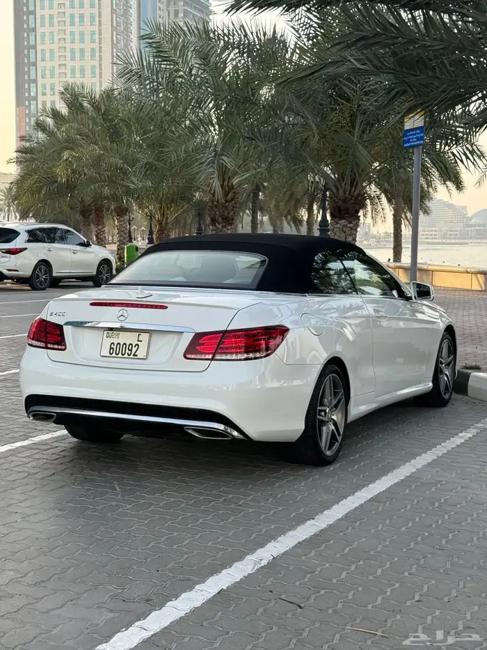 مرسيدس E400 كوبيه أبيض 2016 كت AMG 15